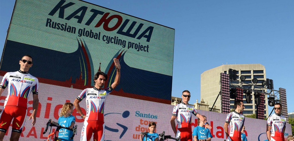 Katusha met acht Russen in Giro d’Italia