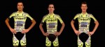 Tinkoff-Saxo in geel-grijs tenue in Tour de France