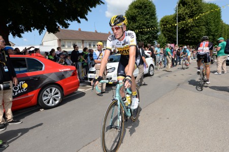 Robert Gesink: “Ze vielen vlak voor me, maar ik kon er net langs”