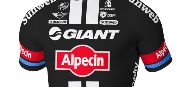 Tenue Giant-Alpecin nagenoeg ongewijzigd