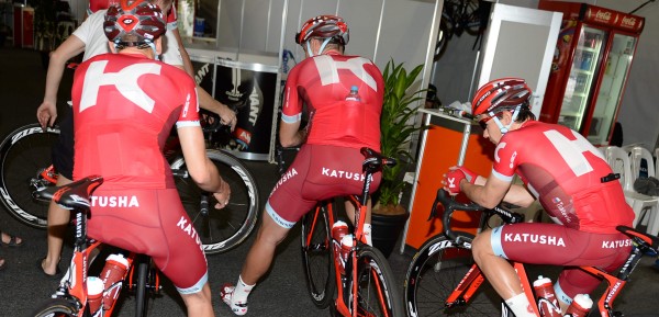 Geen schorsing voor Katusha na dopinggevallen Vorganov en Paolini