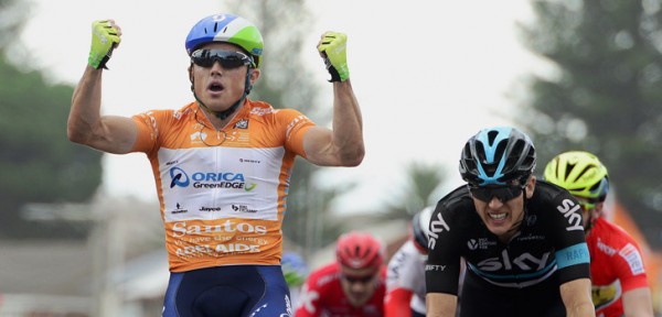 Simon Gerrans sprint opnieuw naar zege in Tour Down Under