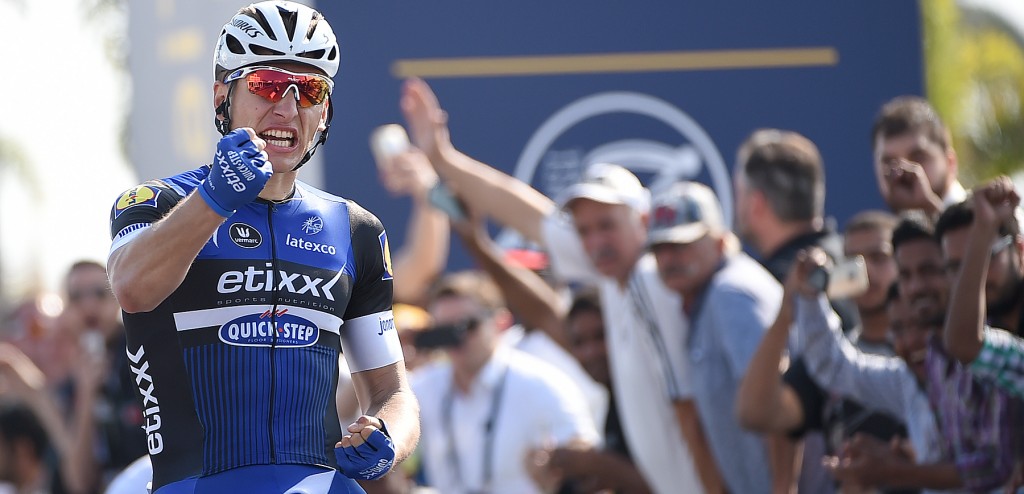 Kittel klopt Cavendish in eerste rit Dubai Tour