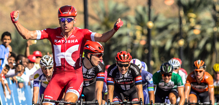 Kristoff en Nibali aan het feest in Oman