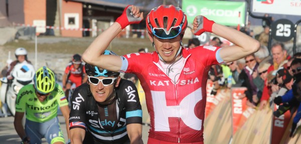 Zakarin wint op La Madone d’Utelle, Thomas nieuwe leider