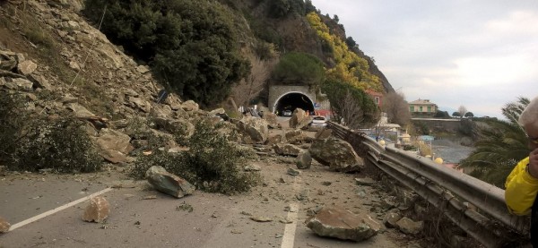 Aardverschuiving zorgt voor aanpassing parcours Milaan-San Remo