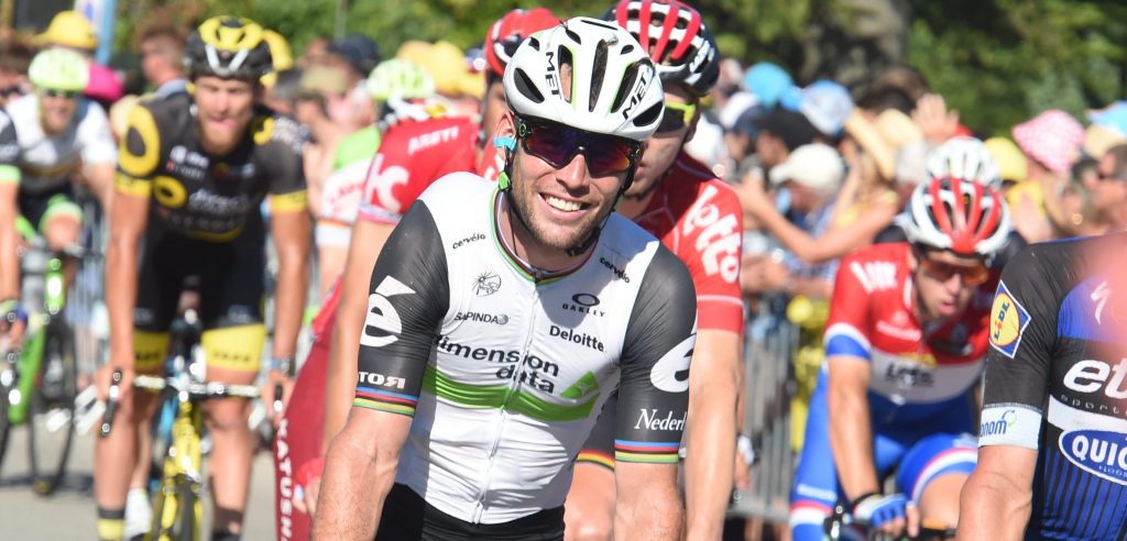 Mark Cavendish niet in Eneco Tour