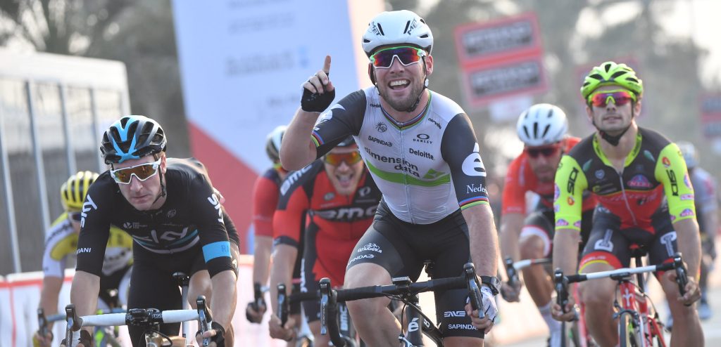 Cavendish verslaat Viviani in Abu Dhabi