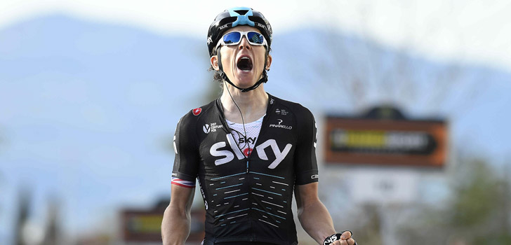 Geraint Thomas soleert naar zege in Tirreno-Adriatico, Dumoulin tweede