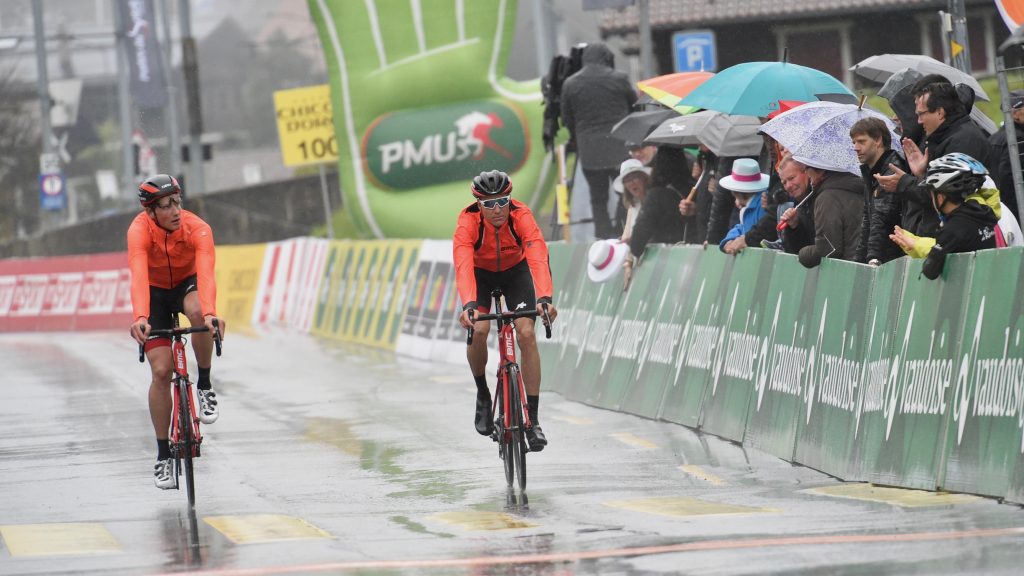 Tweede etappe Ronde van Romandië ingekort vanwege slecht weer