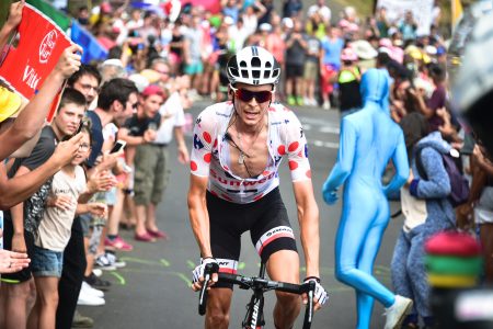 Warren Barguil zeker van bergtrui