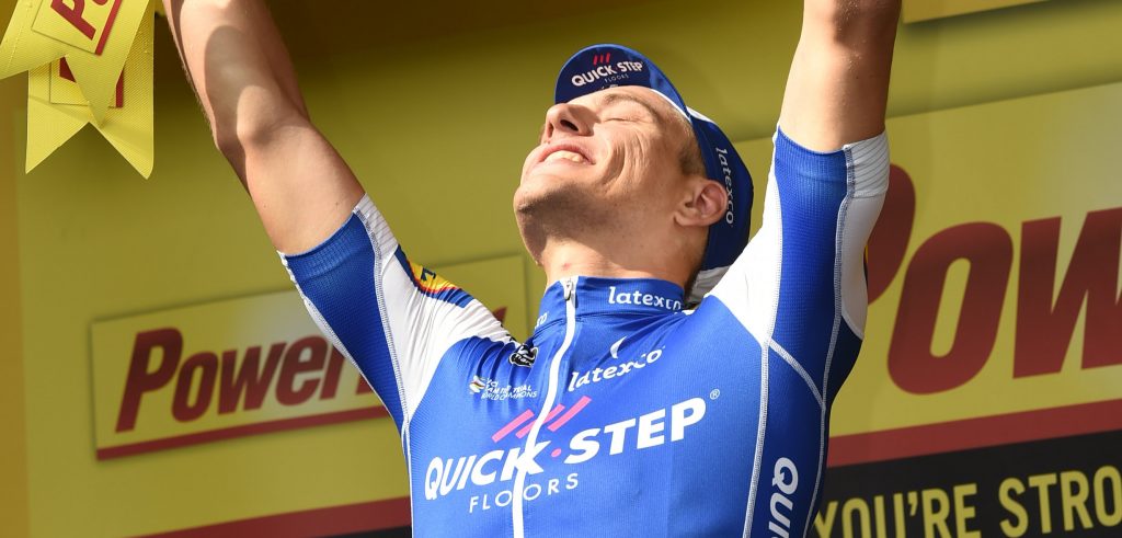 Kittel had Tour bijna gemist: “Hij was met zijn knie tegen een deur gelopen”