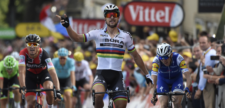 Tour 2017: Sagan maakt favorietenrol waar in Longwy