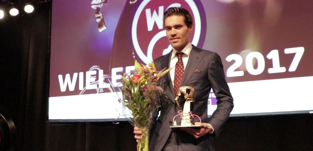 Tom Dumoulin verkozen tot Wielrenner van het jaar