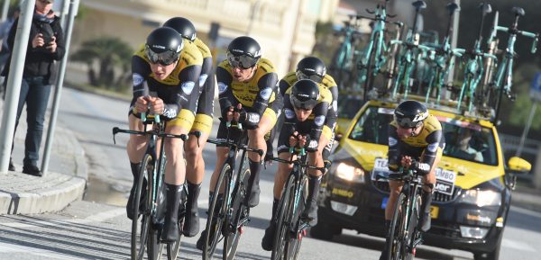 Geen gelukkige start van Tirreno-Adriatico voor LottoNL-Jumbo