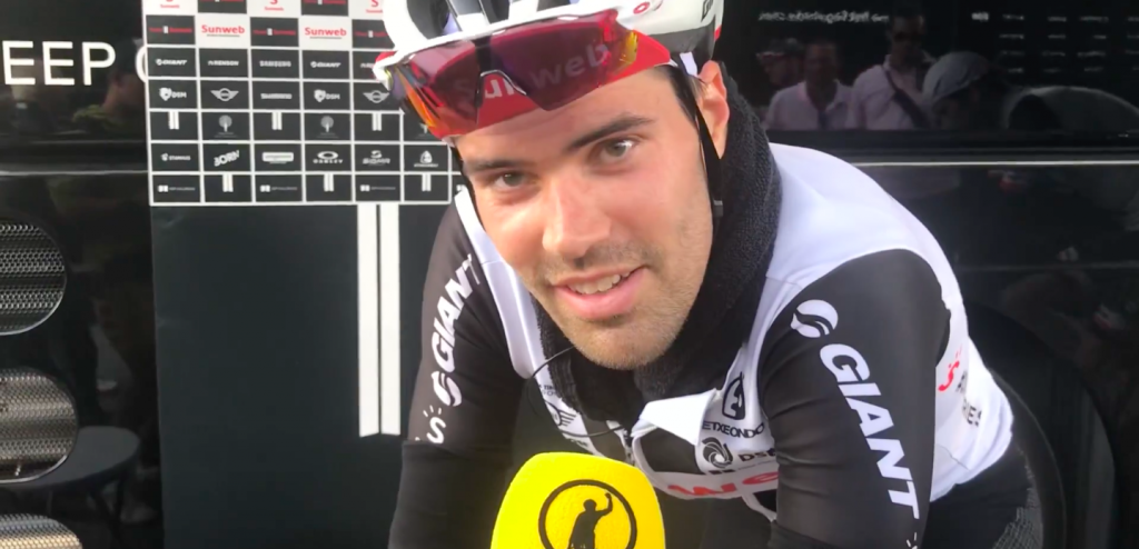 Tom Dumoulin: “Eerste zwakke moment Yates, mooi om te zien”