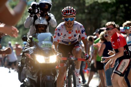 Alaphilippe vindt ritzeges belangrijker dan bolletjestrui