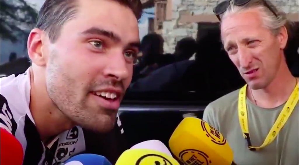 Tom Dumoulin na tweede plek: “Wilde overleden oom en tante eren vandaag”