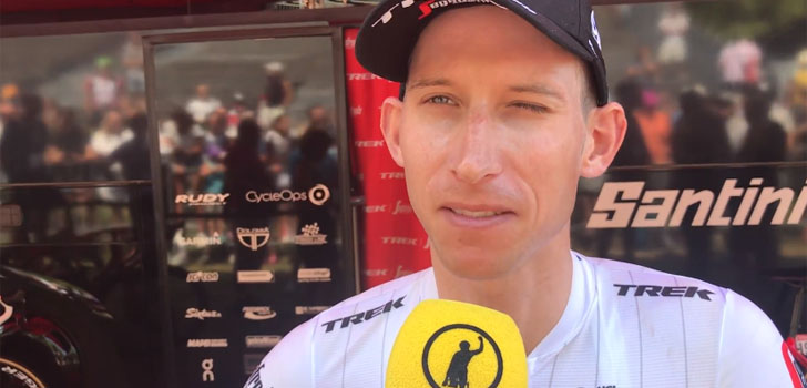 Bauke Mollema: “We gaan in de koers zien of mijn stijve rug invloed heeft”