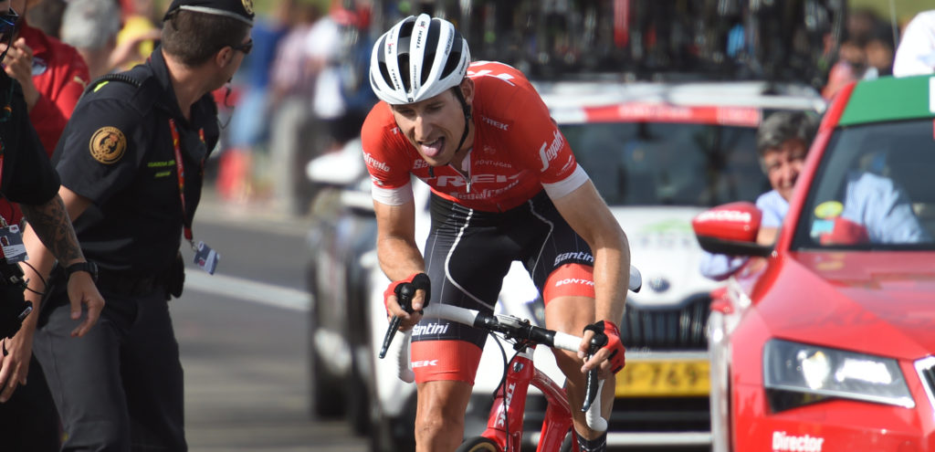 Bauke Mollema weer tweede: “Balen, ik kreeg het net niet dicht”