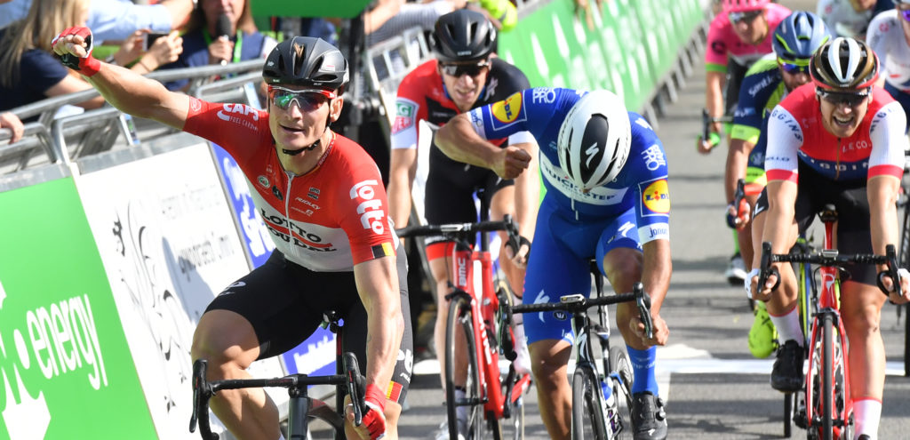 Greipel klopt Ewan en Gaviria in openingsrit Tour of Britain