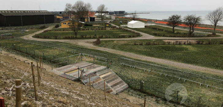 Eerste beelden WK-omloop: droge, maar bevroren ondergrond