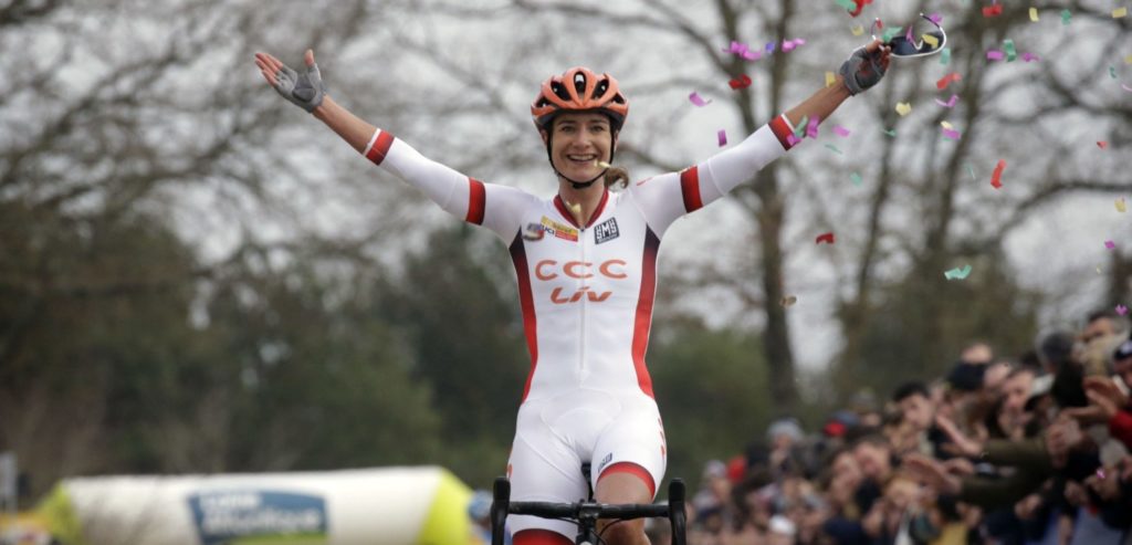 Marianne Vos wint na Nederlands onderonsje in Pontchâteau