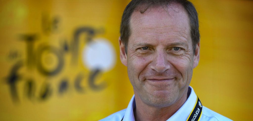 Tour de France-baas Christian Prudhomme eregast in Amstel Gold Race