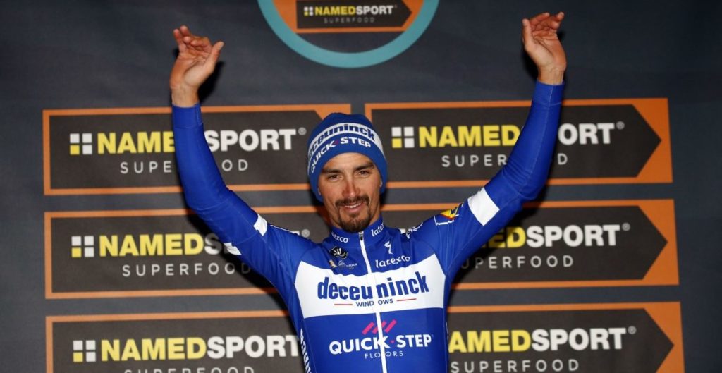 Verbaasde Alaphilippe: “Was eigenlijk de laatste man voor Viviani”