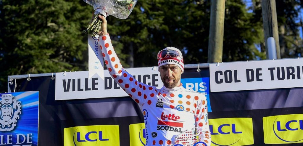 Derde bollentrui voor Thomas De Gendt in Parijs-Nice is een feit