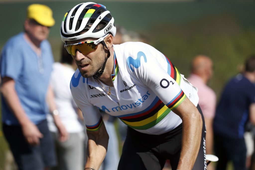 Alejandro Valverde bevangen door warme weer: “Geen energie meer in de finale”