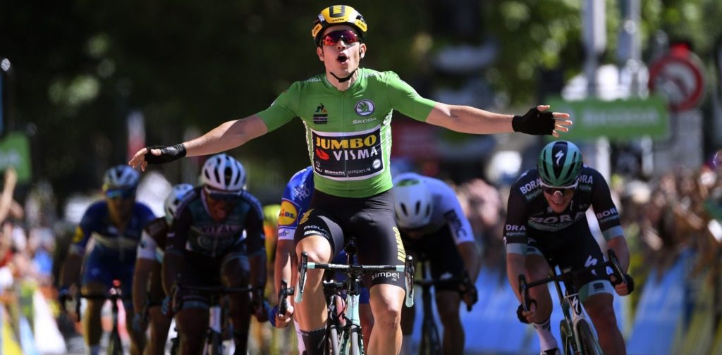 Wout van Aert zet Sam Bennett te kijk in Dauphiné