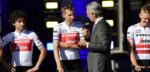 Tour 2019: Ploeg Jasper Stuyven in een aangepast wit tenue