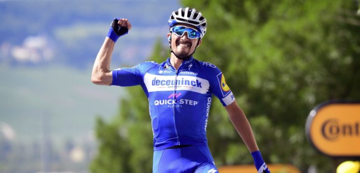 Julian Alaphilippe zet per direct punt achter seizoen