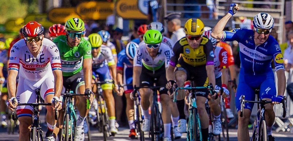 Tour 2019: Elia Viviani snelt naar eerste zege in Nancy