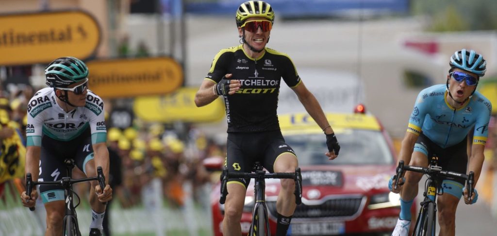 Tour 2019: Simon Yates verslaat medevluchters in Bagnères-de-Bigorre