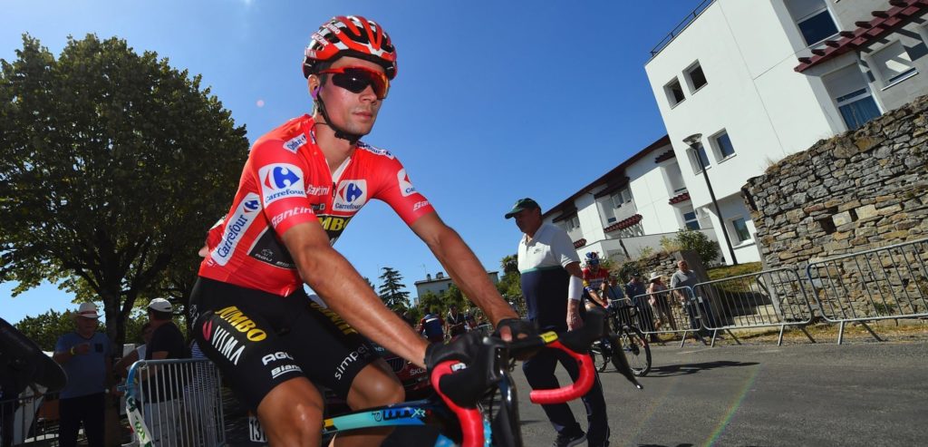 Vuelta 2019: Primoz Roglic blijft ongedeerd bij valpartij