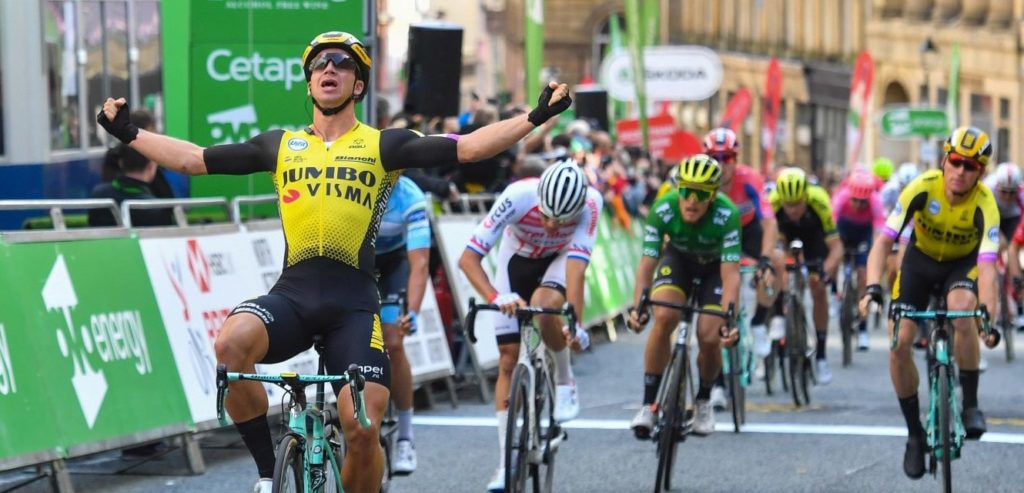 Groenewegen klopt Van der Poel met fietslengtes in Newcastle