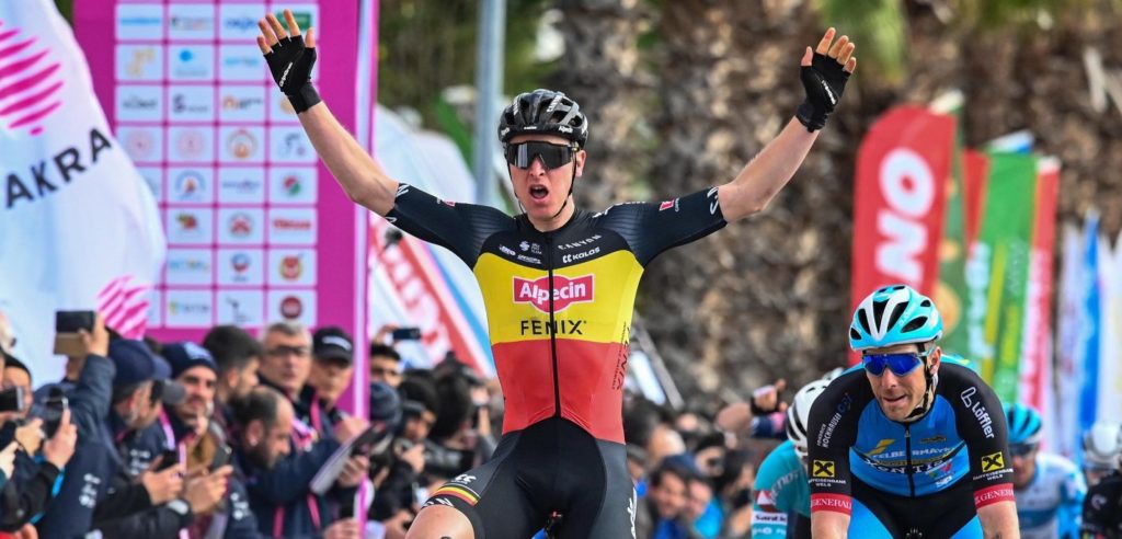 Eerste seizoenzege voor Merlier in Tour of Antalya, Stedman pakt eindwinst