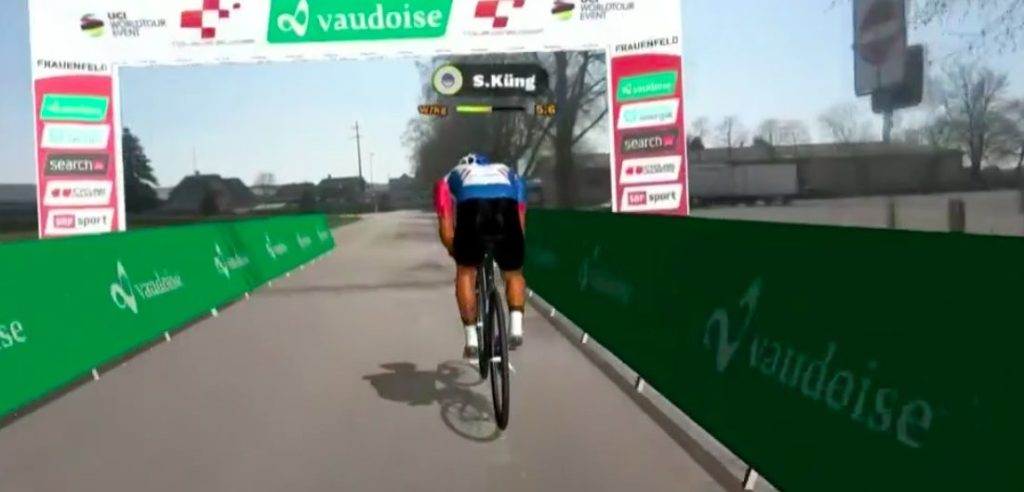 Met Stefan Küng triomfeert opnieuw een tijdrijder in virtuele Ronde van Zwitserland