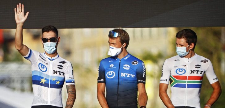 NTT Pro Cycling geeft renners vrij