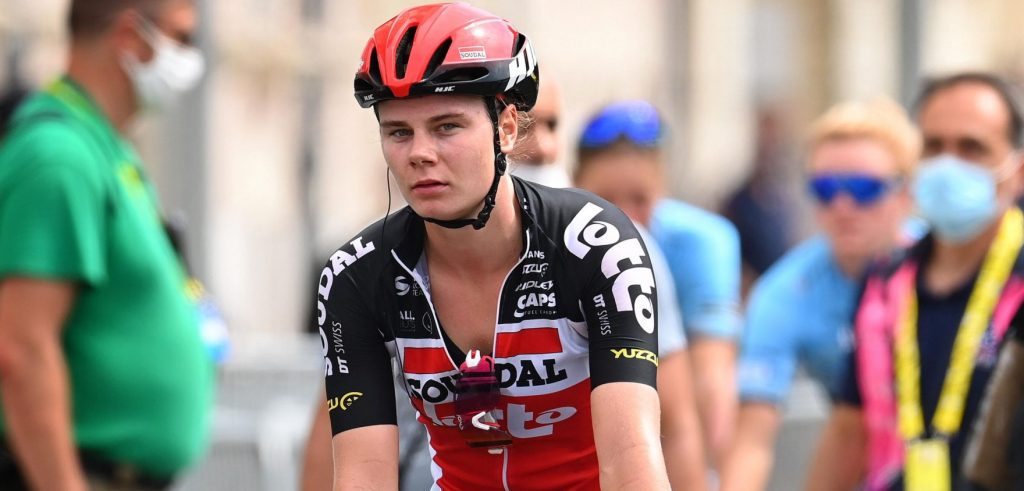 Lotte Kopecky (24) op weg naar CCC-Liv