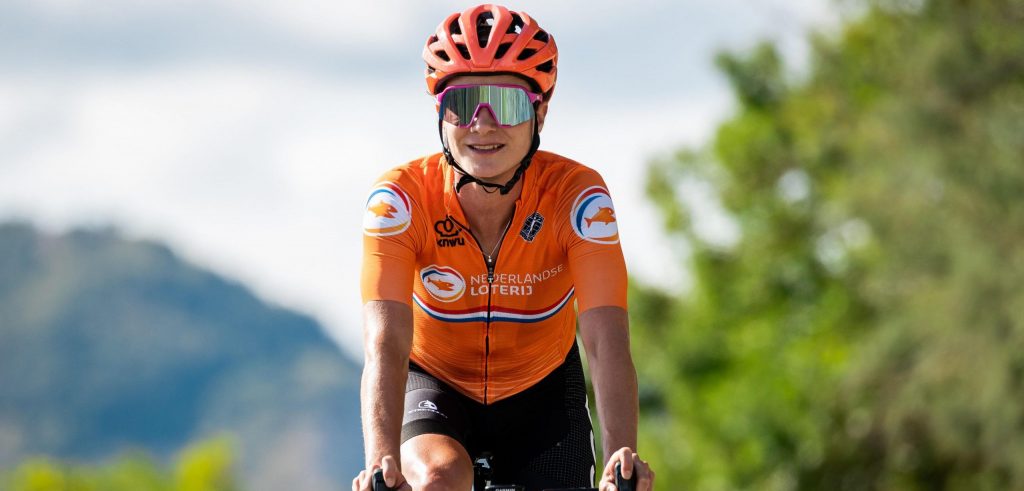 Marianne Vos (4e) voldaan: “Het kan eigenlijk niet beter”