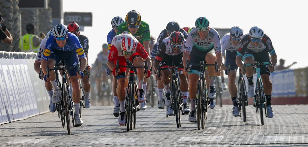 Elia Viviani weer in de top vijf in UAE Tour: “Mijn vorm wordt steeds beter”