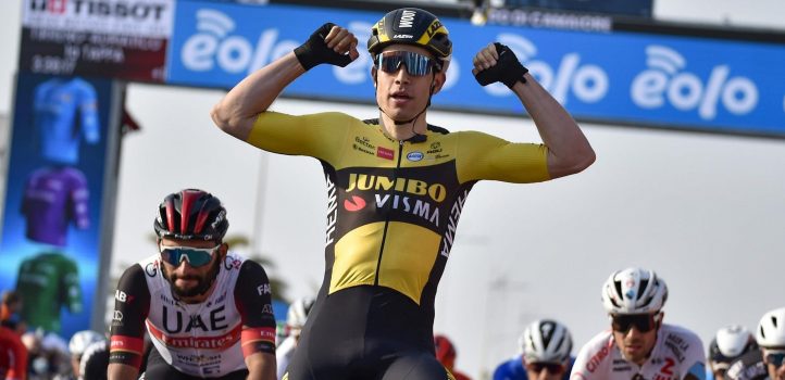 Wout van Aert opent Tirreno-Adriatico met sprintzege