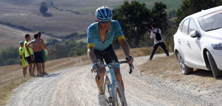 Jakob Fuglsang voert Astana-Premier Tech aan in Strade Bianche