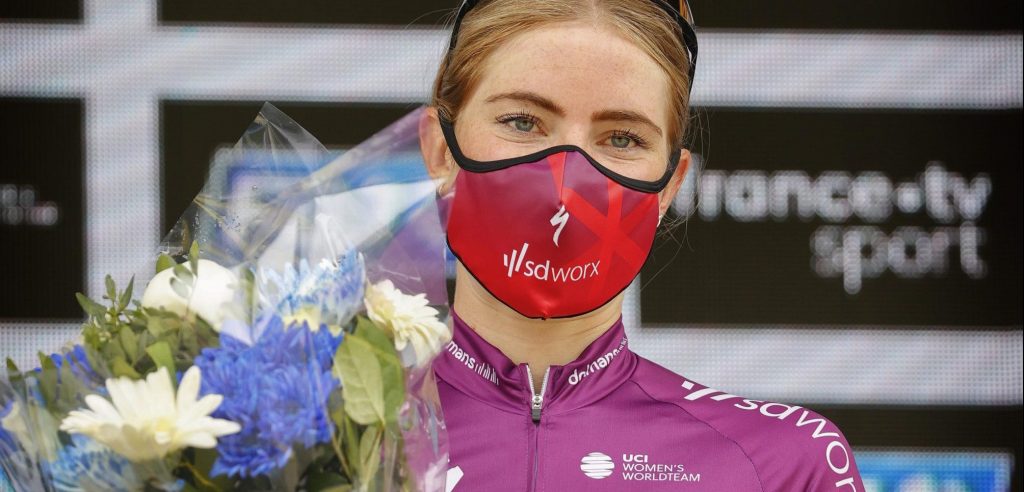 Vollering na zege in La Course: “Bijna ging het nog mis”