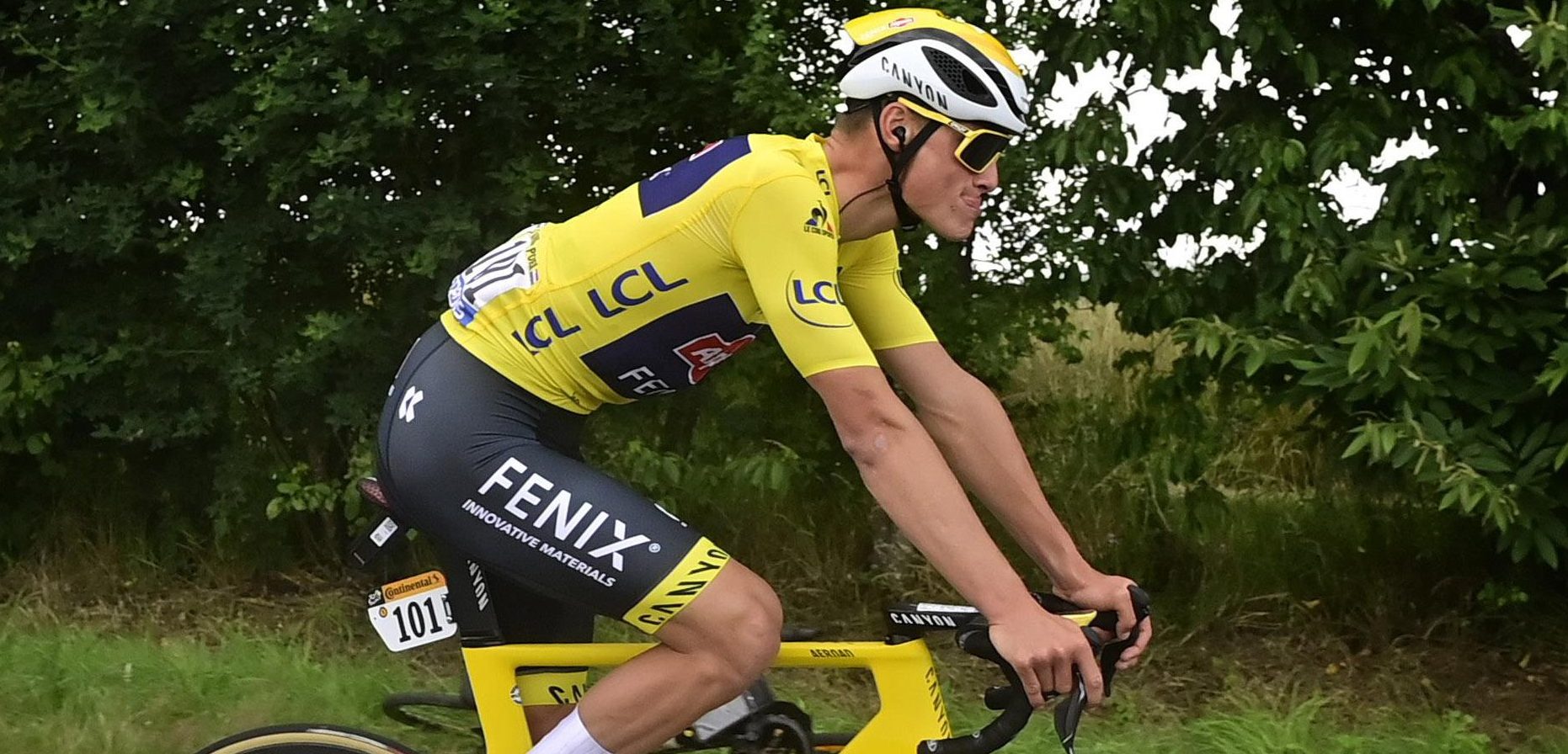 iets breedtegraad gesponsord Tour 2021: Mathieu van der Poel rijdt tijdrit met wielen van INEOS |  WielerFlits