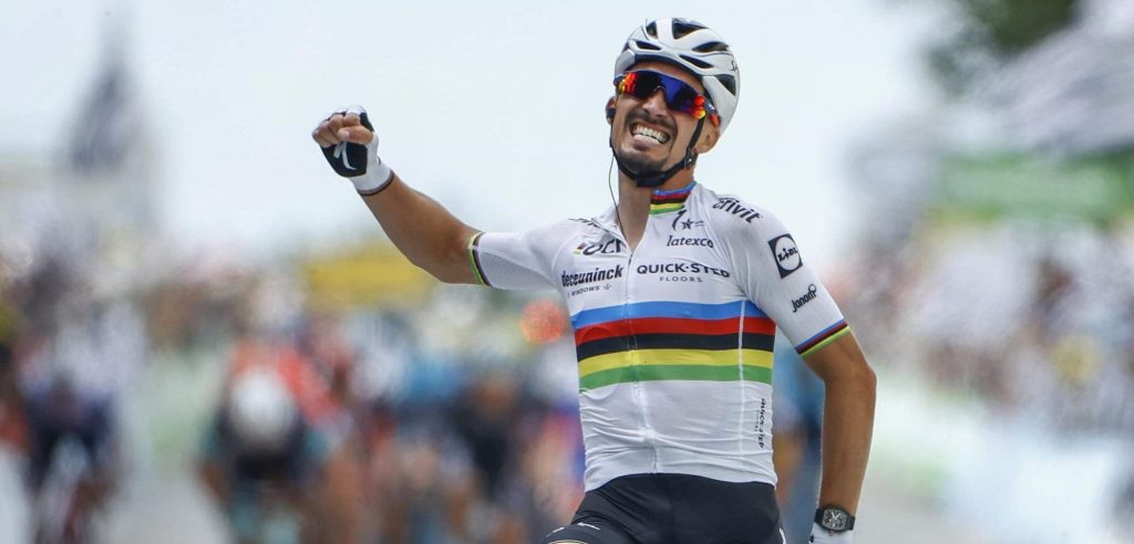 Julian Alaphilippe kijkt terug op een jaar regenboogtrui: “Herinnering voor het leven”