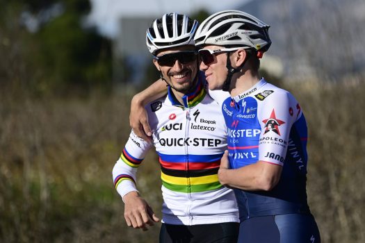 Quick-Step-Alpha Vinyl met Remco Evenepoel en Julian Alaphilippe in Ronde van het Baskenland